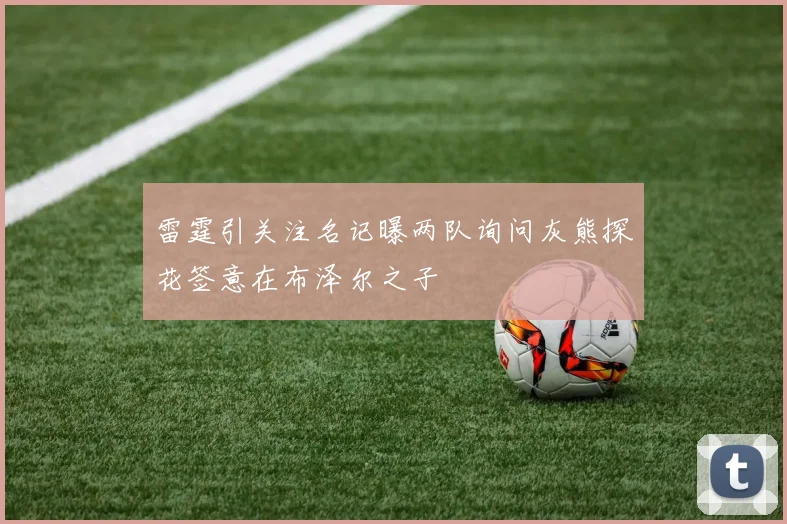 雷霆引关注名记曝两队询问灰熊探花签意在布泽尔之子